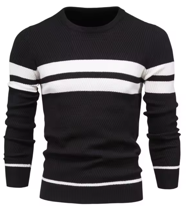 Elmont | Men's Herringbone Knit Sweater