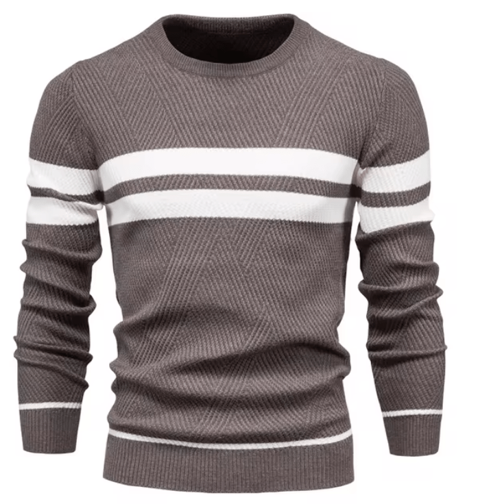 Elmont | Men's Herringbone Knit Sweater