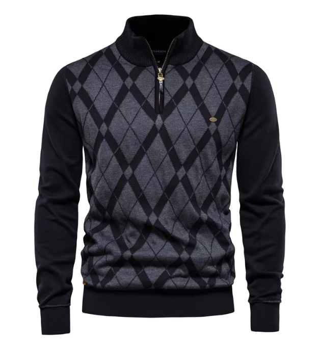 Elmont | Men's Half-Zip Knit Pullover
