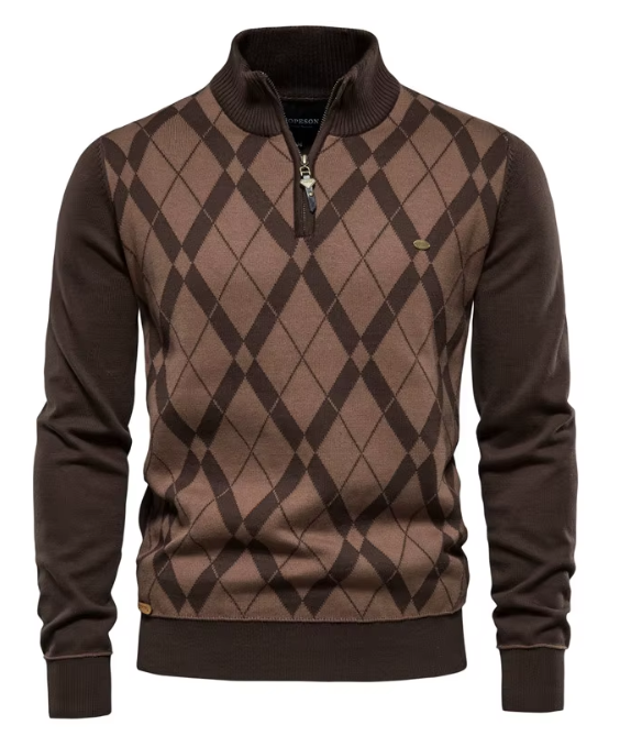 Elmont | Men's Half-Zip Knit Pullover
