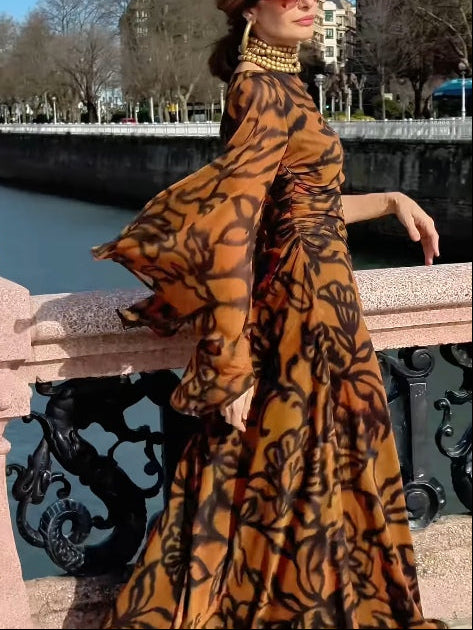M&H | Printed Maxi Dress