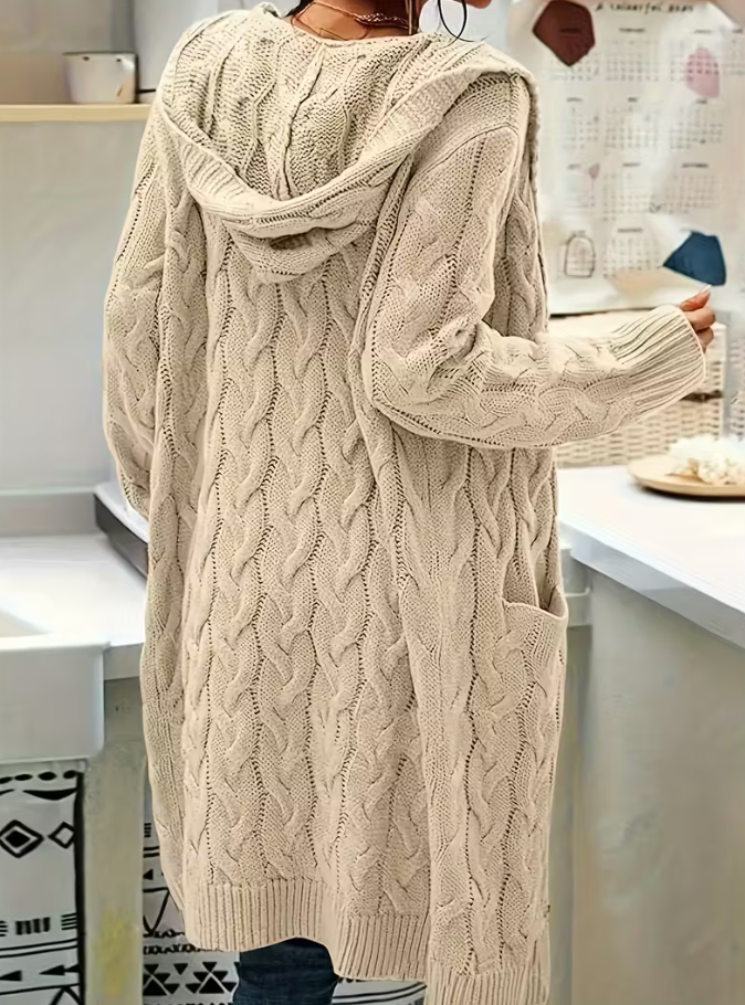 Elmont | Long Sleeve Hooded Cardigan