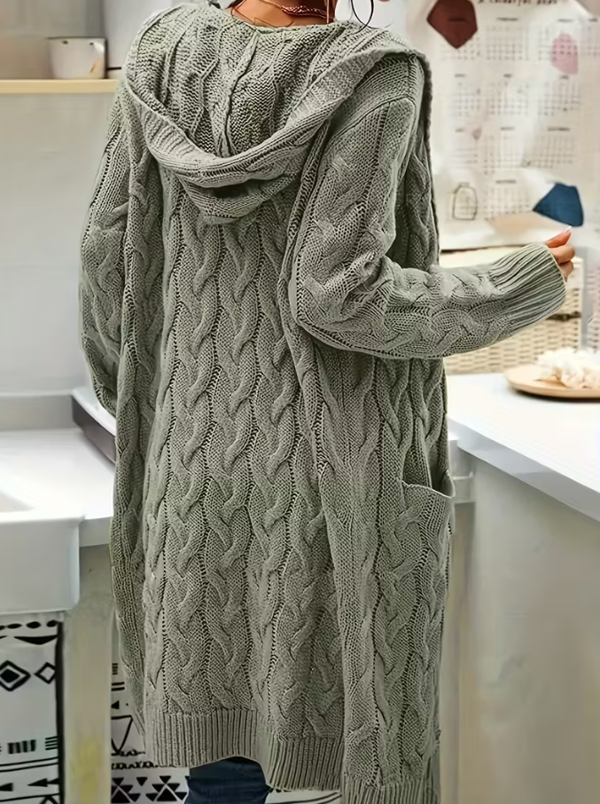 Elmont | Long Sleeve Hooded Cardigan
