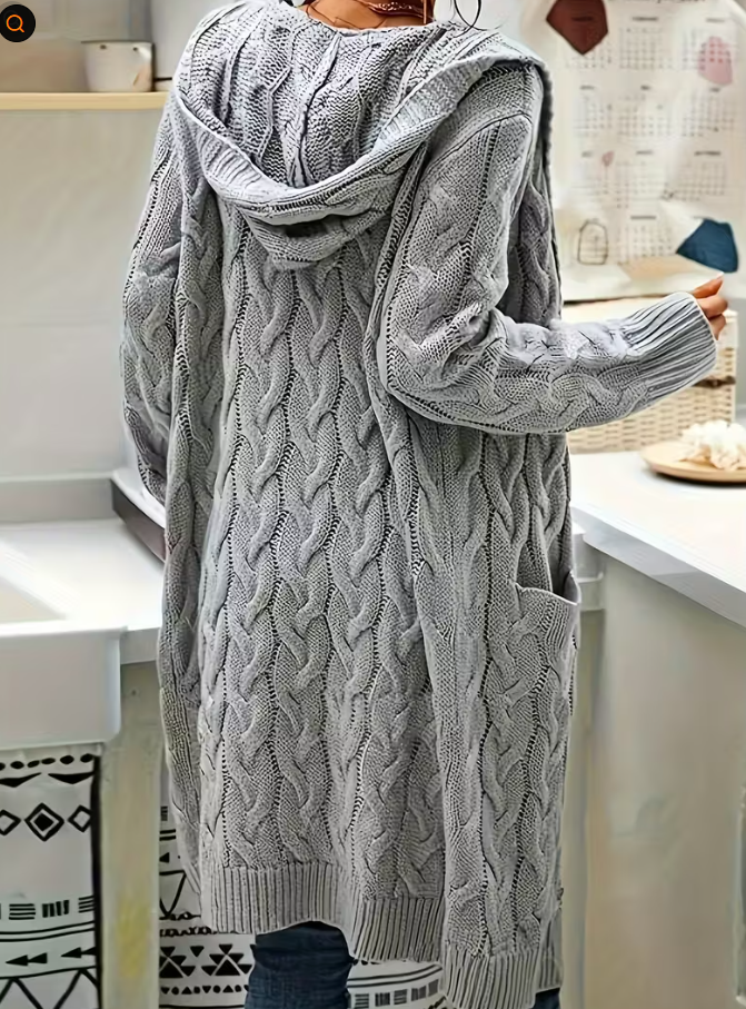 Elmont | Long Sleeve Hooded Cardigan