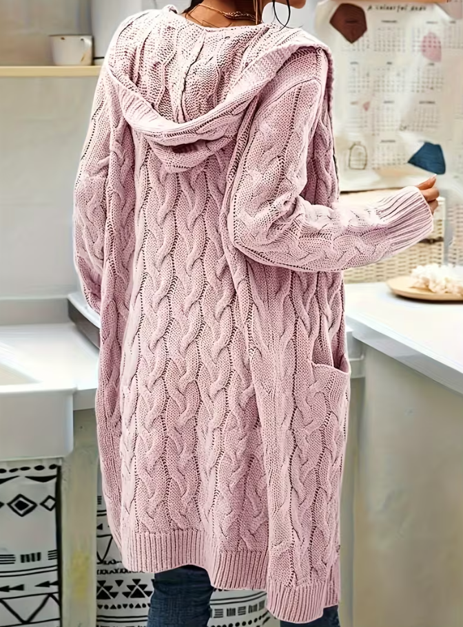 Elmont | Long Sleeve Hooded Cardigan