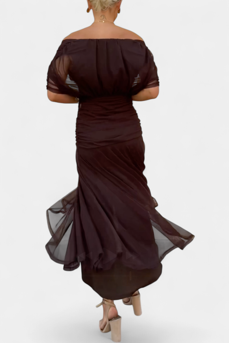 M&H | Floral Pleated Maxi Dress