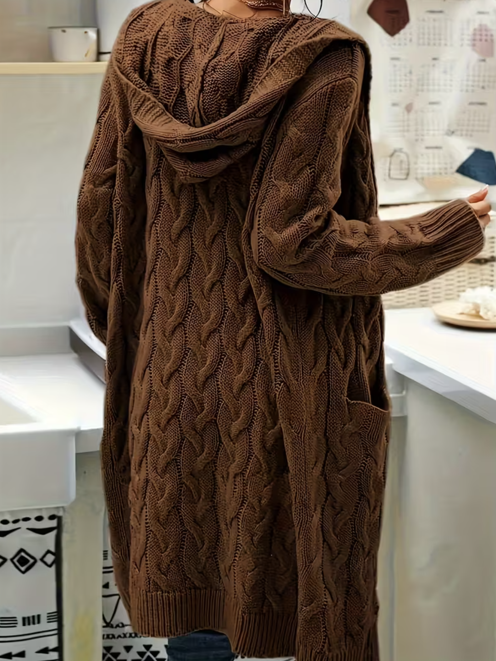 Elmont | Long Sleeve Hooded Cardigan