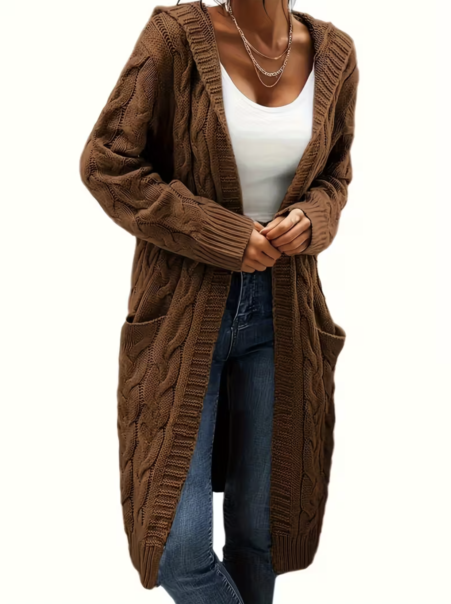Elmont | Long Sleeve Hooded Cardigan