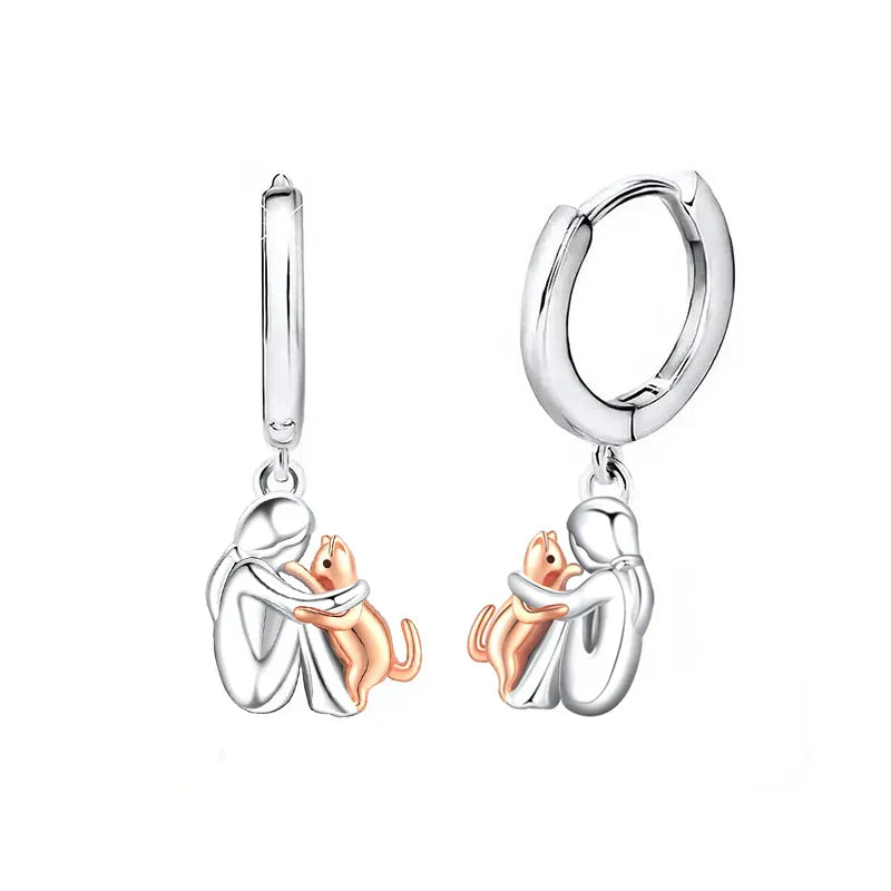 Elmont | Cat Hug Earrings