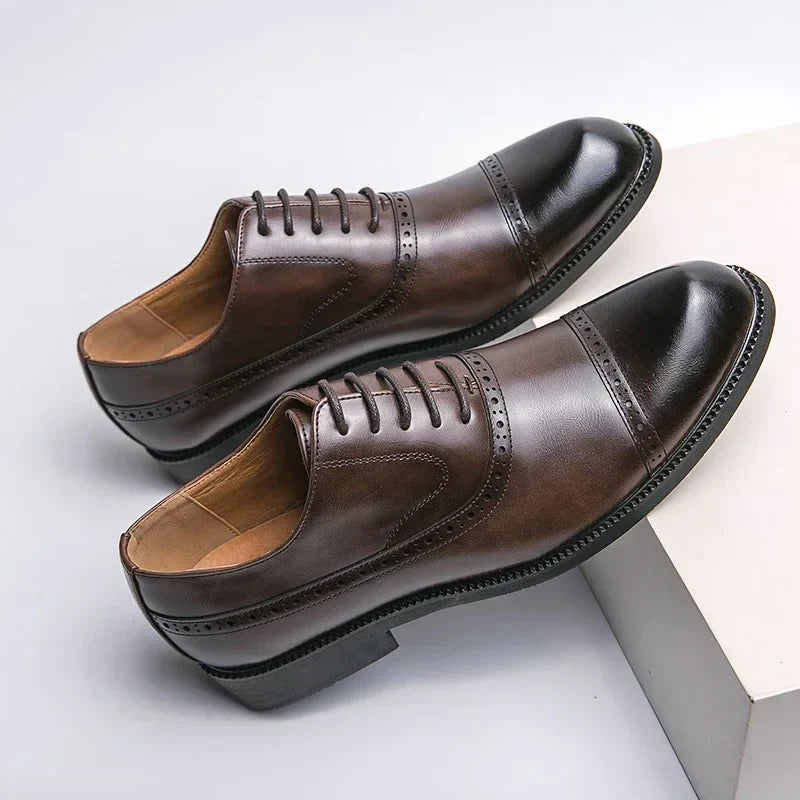 Elmont | Leather Brogue Dress Shoe