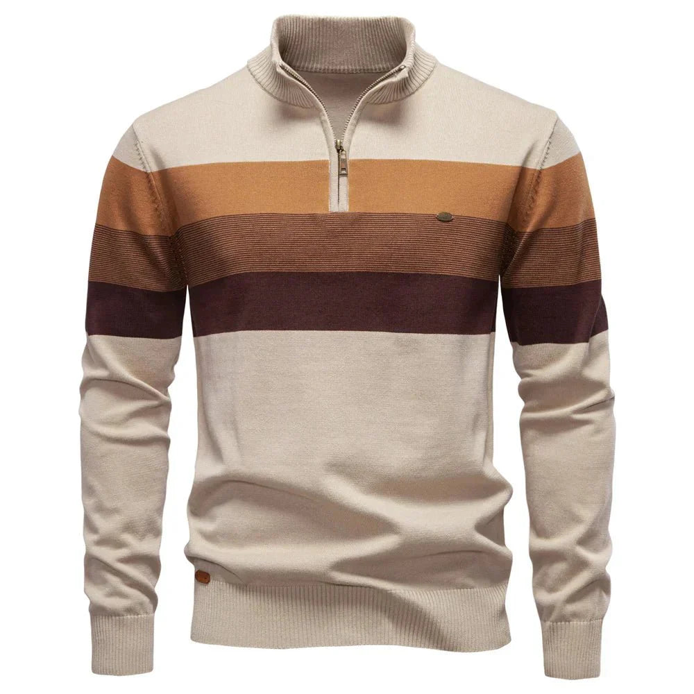Elmont | Men's Cotton Mock Neck Sweater