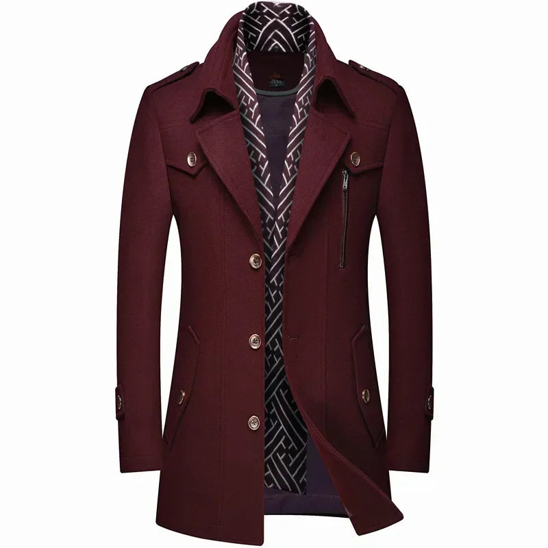 Elmont | Men's Wool-Blend Winter Coat