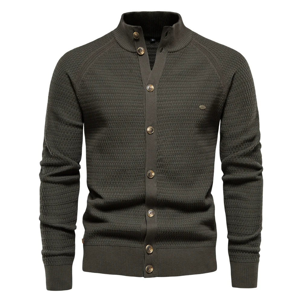 Elmont | Cotton V-Neck Cardigan