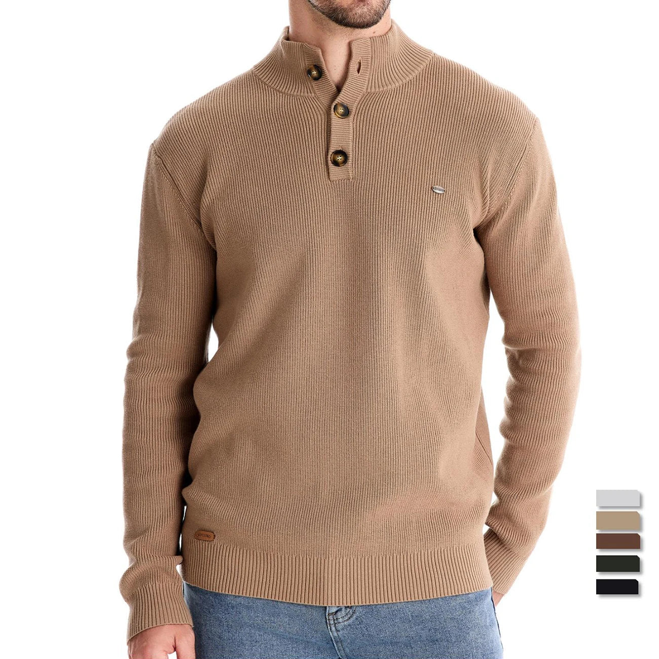 Elmont | Men's Button-Front Sweater
