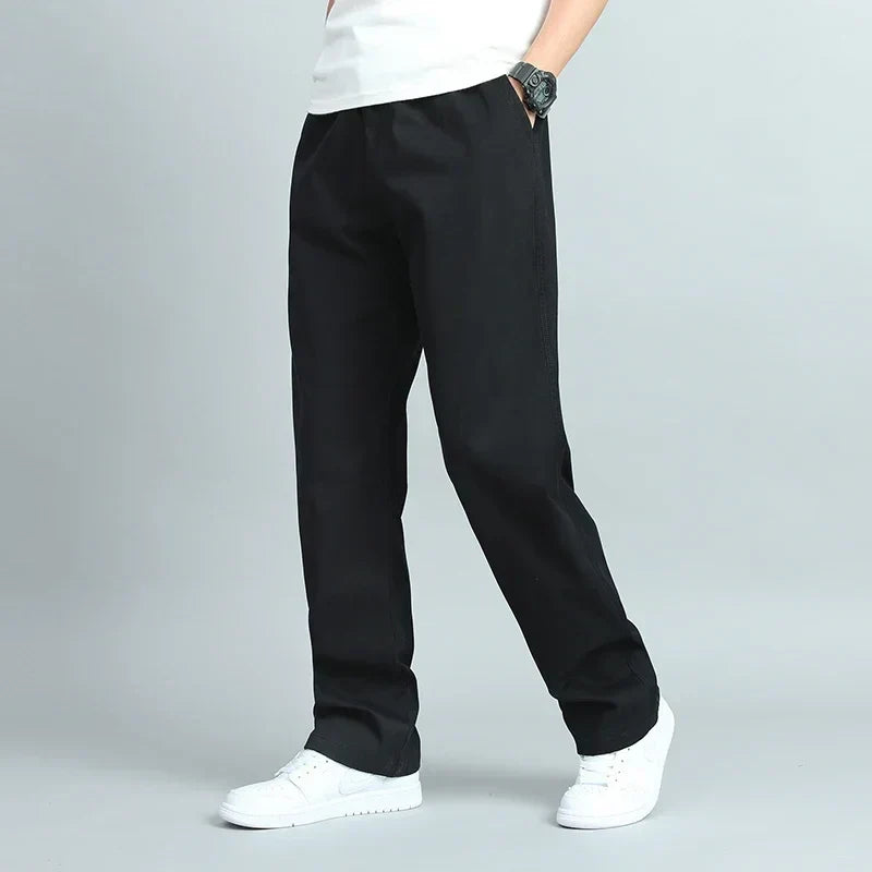 Elmont | Men's Wide-Leg Cotton Pants