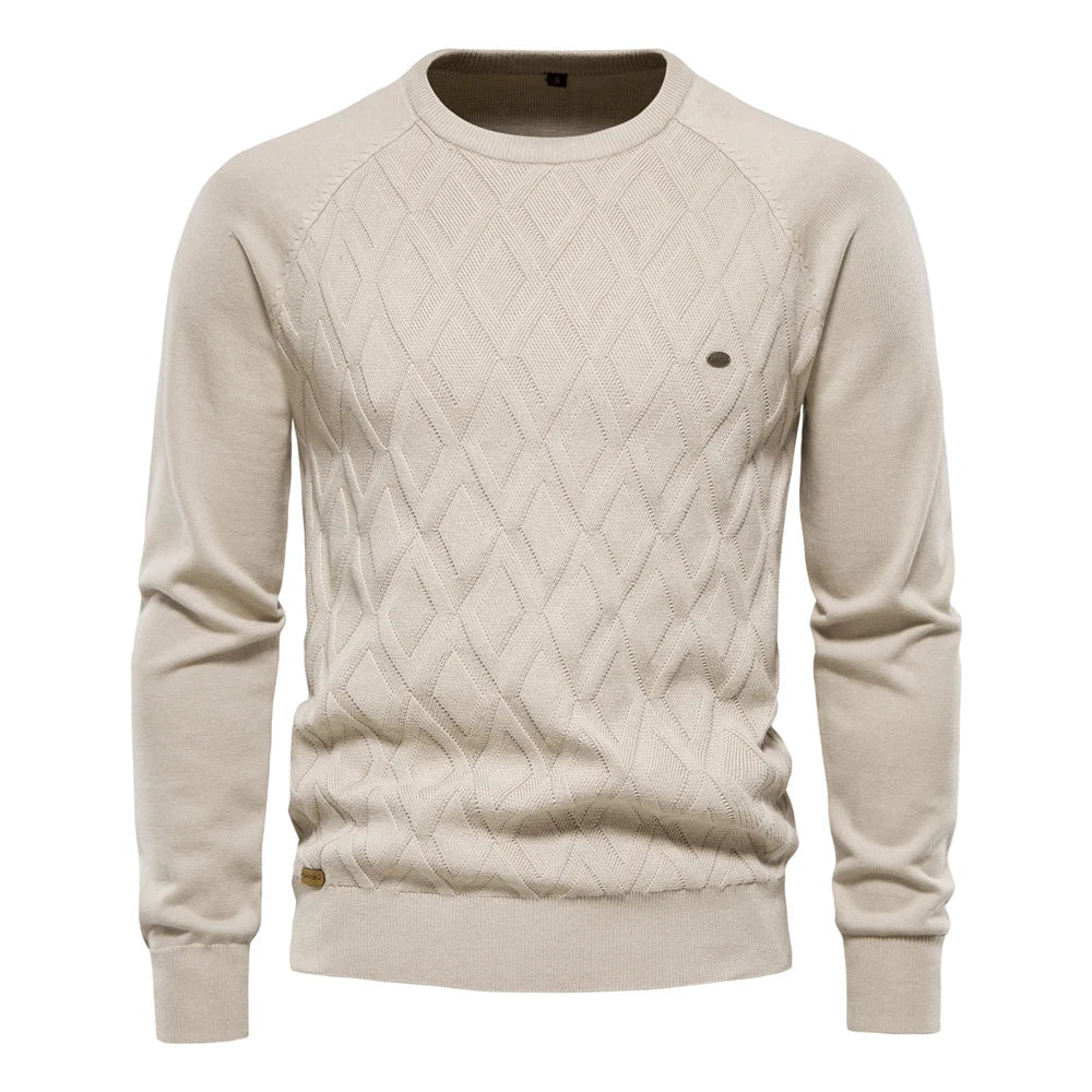 Elmont | Men's Diamond Knit Sweater