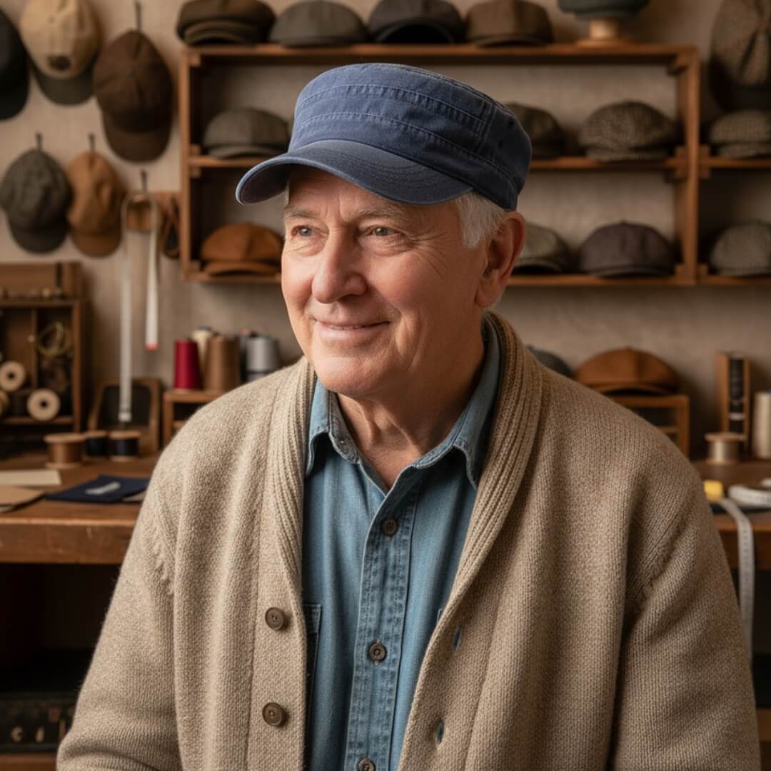 Elmont | Washed Cotton Cadet Cap