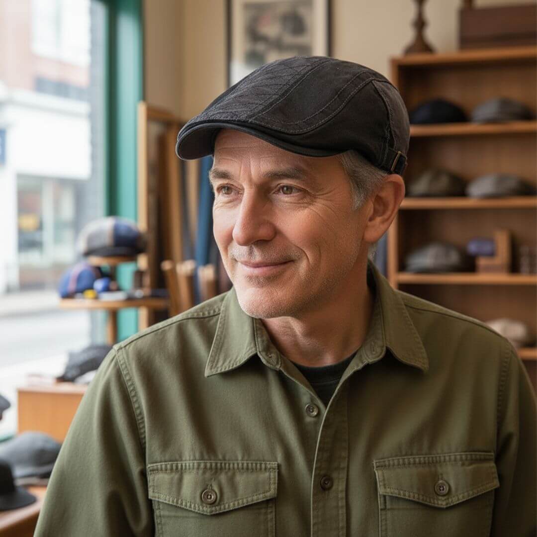 Elmont | Colourblock Driving Cap