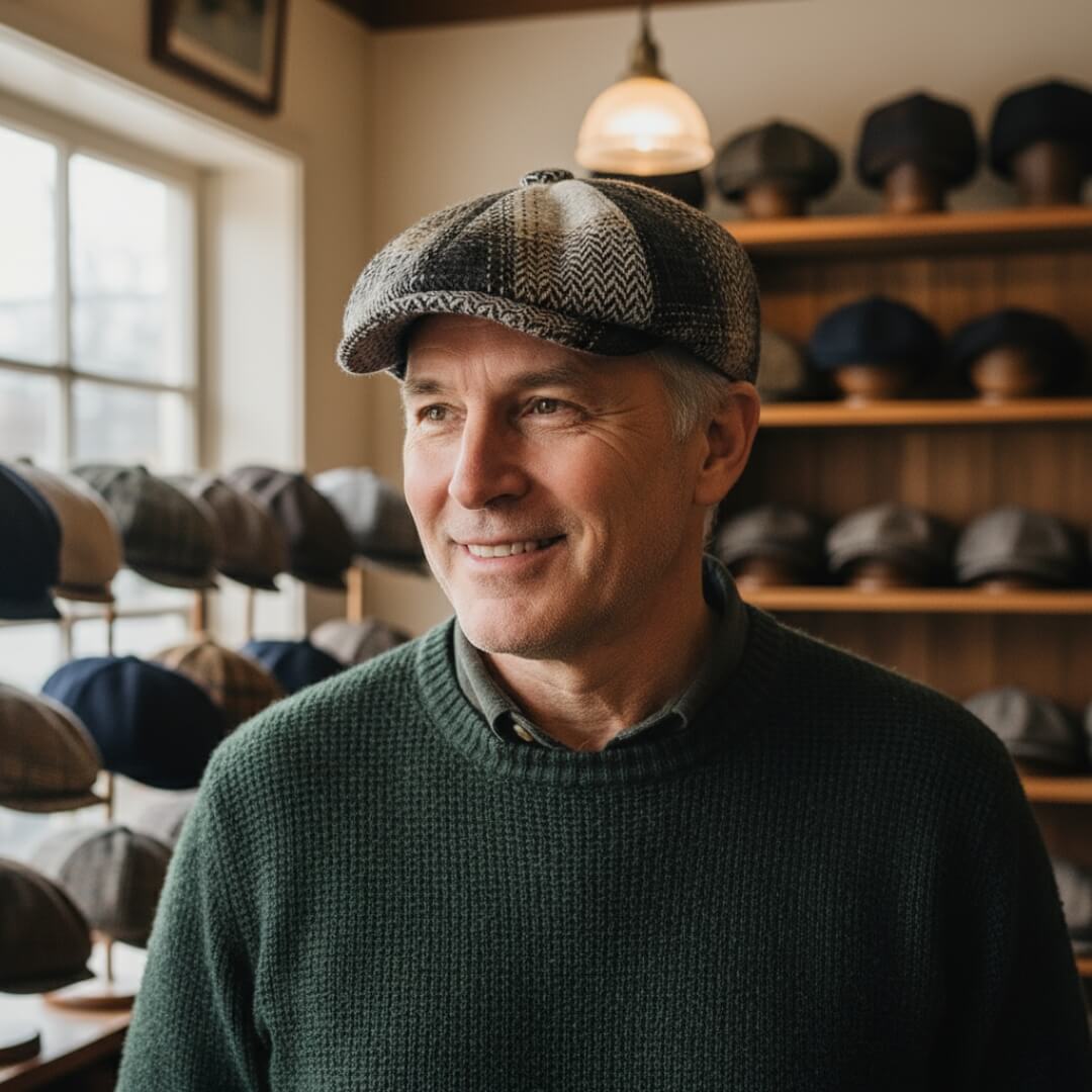 Elmont | Wool-Blend Newsboy Cap
