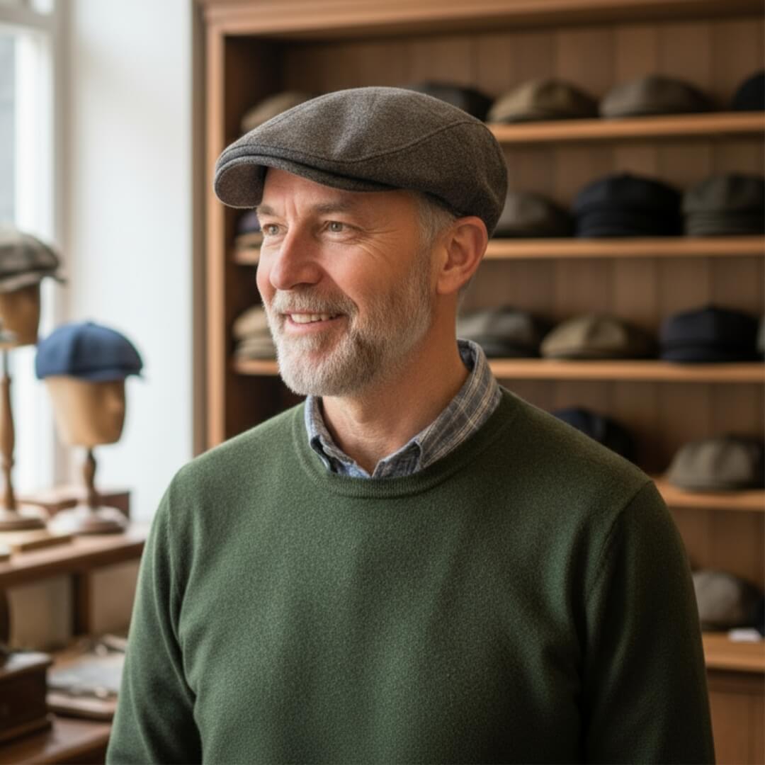 Elmont | Cotton Flat Cap