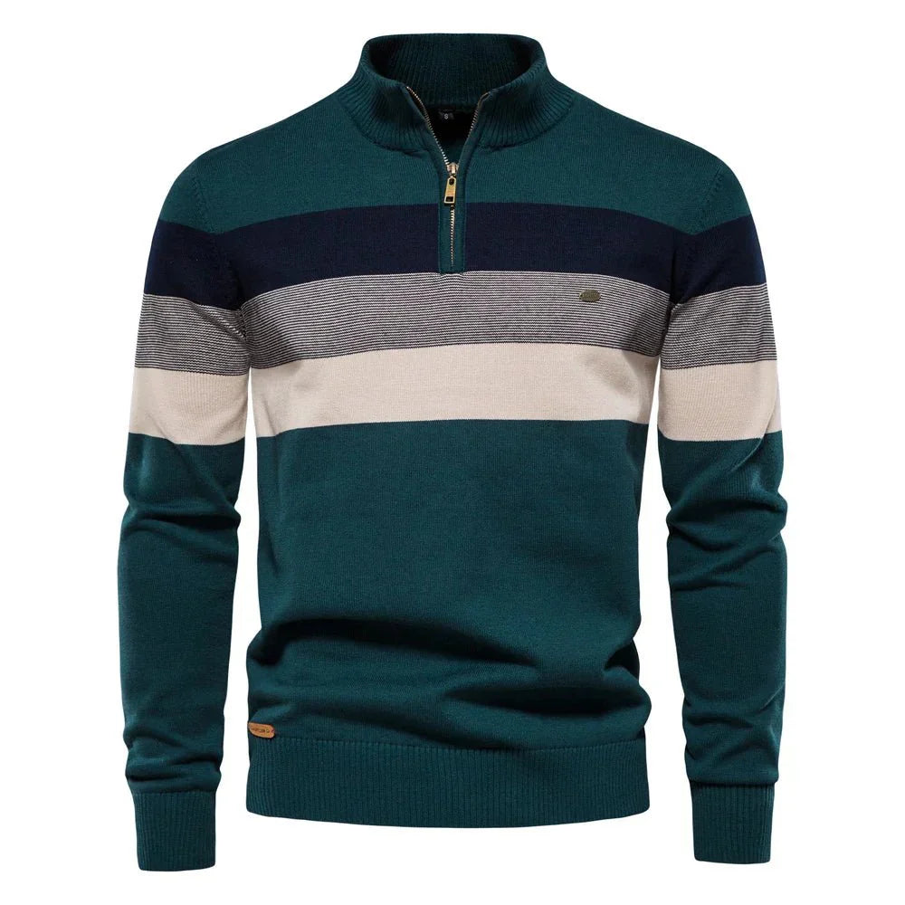 Elmont | Men's Cotton Mock Neck Sweater