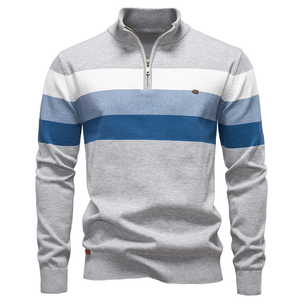 Elmont | Men's Cotton Mock Neck Sweater