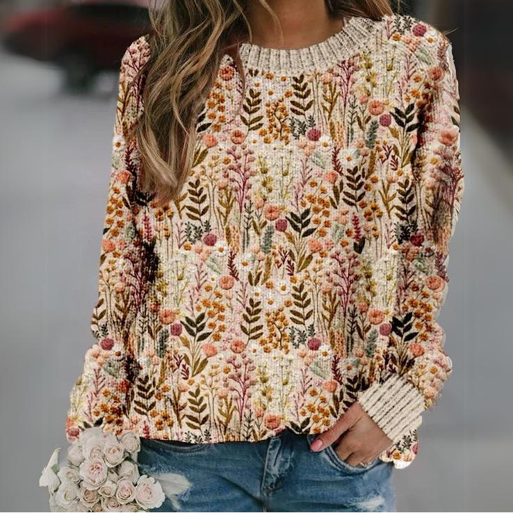 Elmont | Embroidered Wool Sweater
