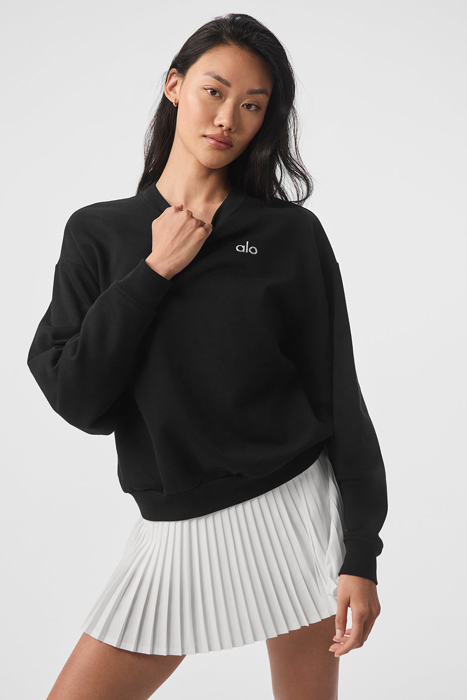 Aaliyah | Relaxed-Fit Long-Sleeve Sweater