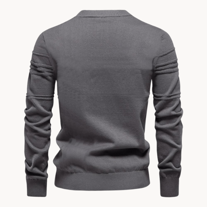 Elmont | Men's Checked Knit Sweater