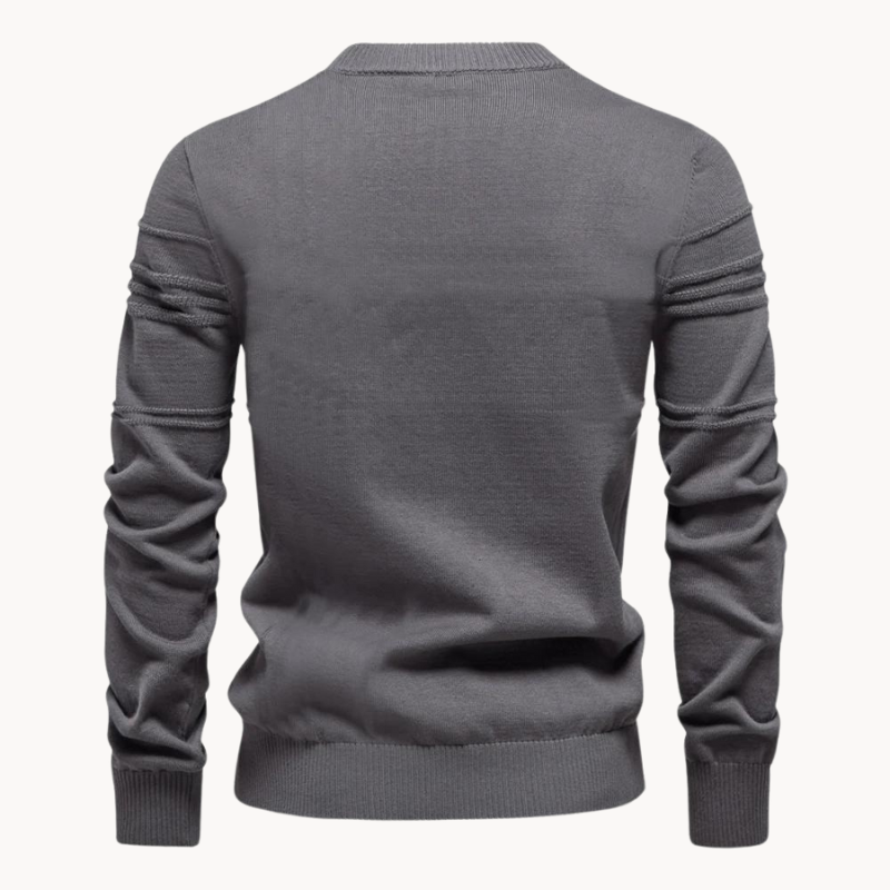 Elmont | Men's Checkered Knit Sweater
