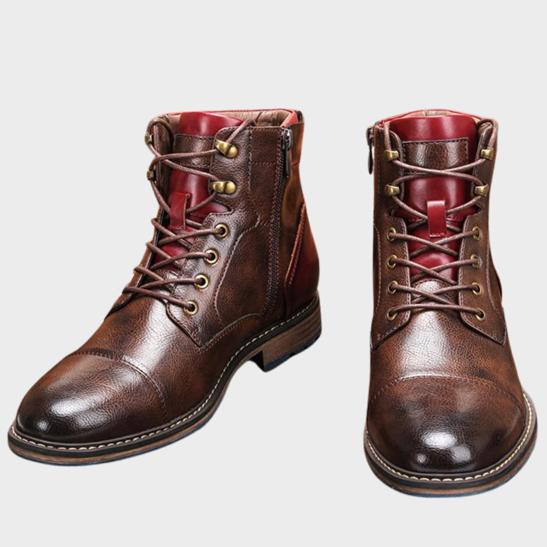 Elmont | Side-Zip Oxford Boots