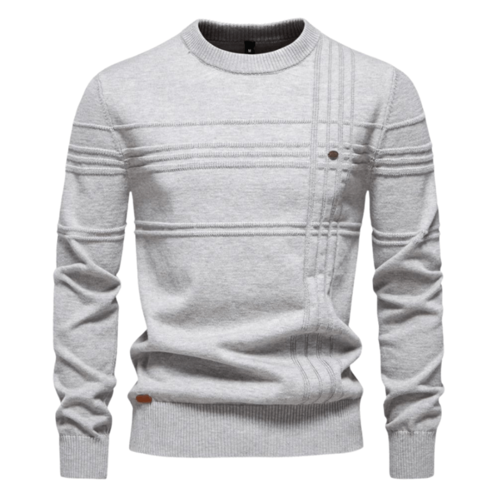 Elmont | Men's Checked Knit Sweater