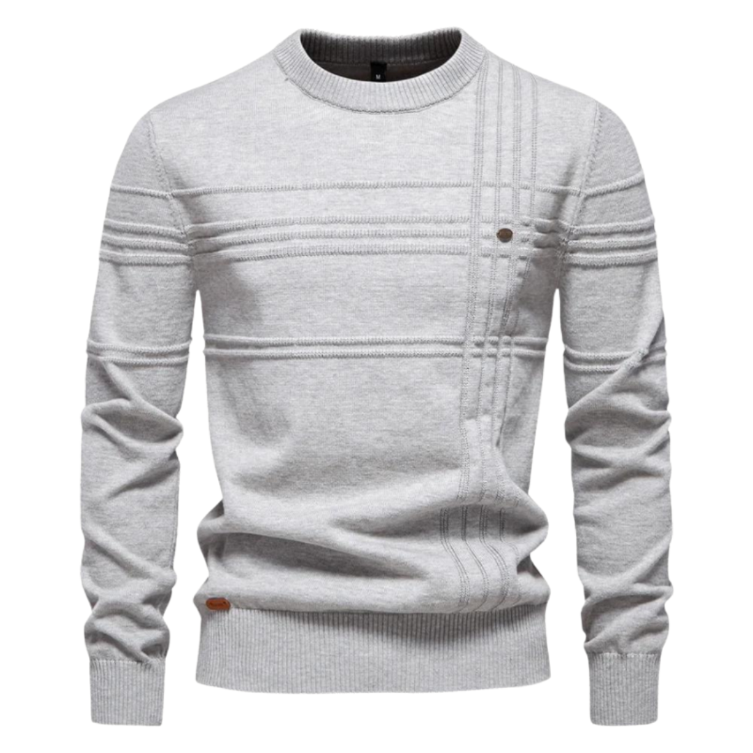 Elmont | Men's Checkered Knit Sweater