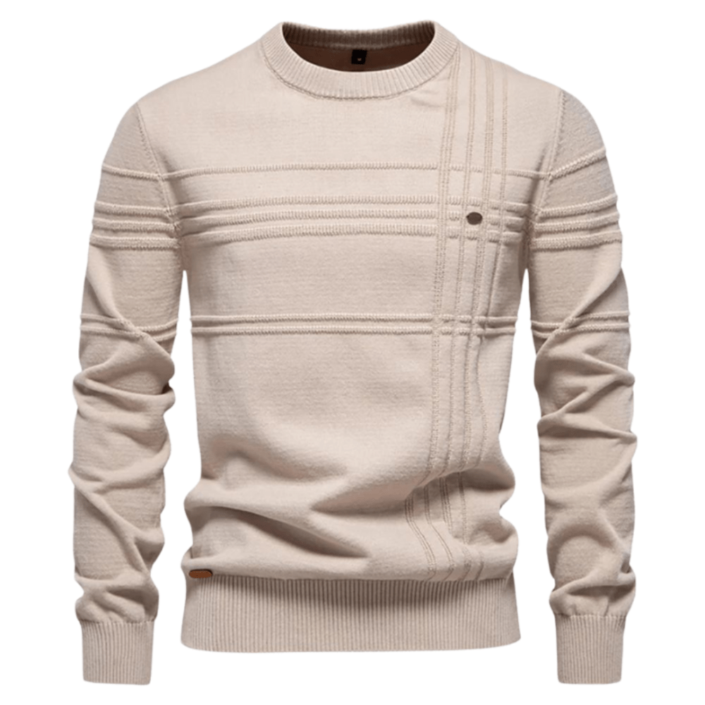 Elmont | Men's Checked Knit Sweater