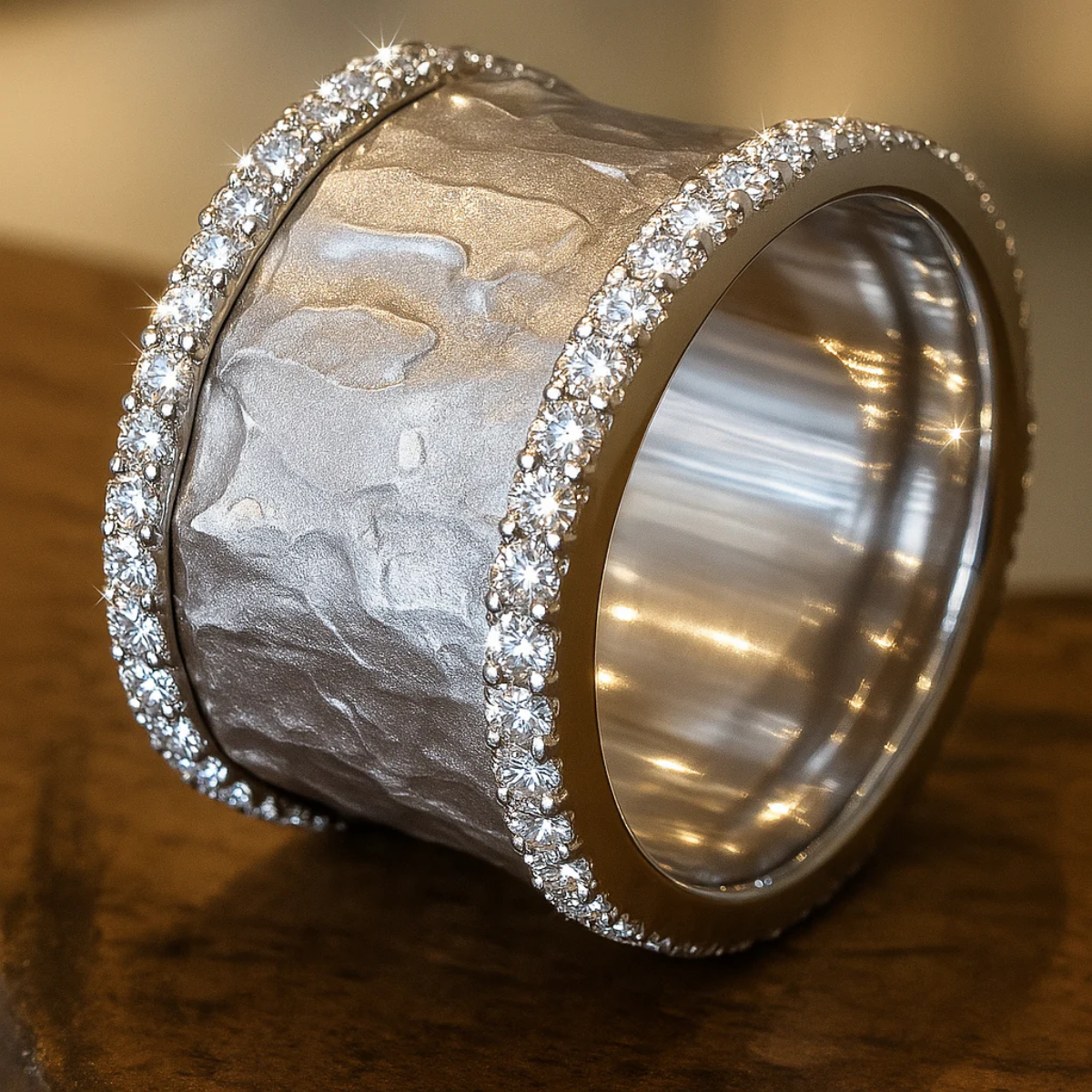 Elmont | Silver-Tone Cubic Zirconia Ring