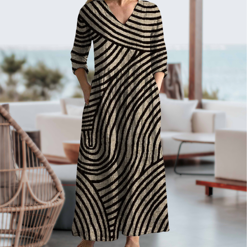 M&H | Loose-Fit Maxi Dress
