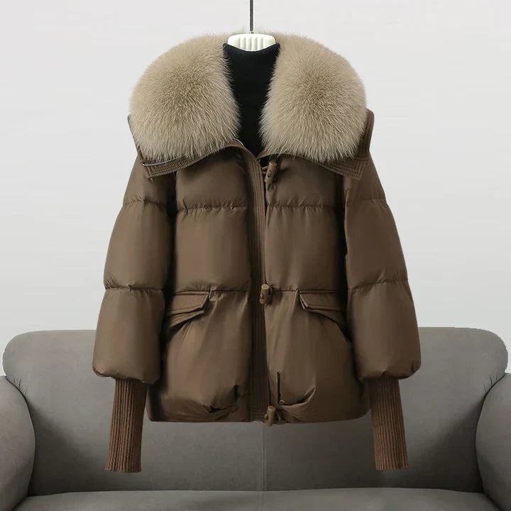 Elmont | Faux Fur Collar Puffer Jacket