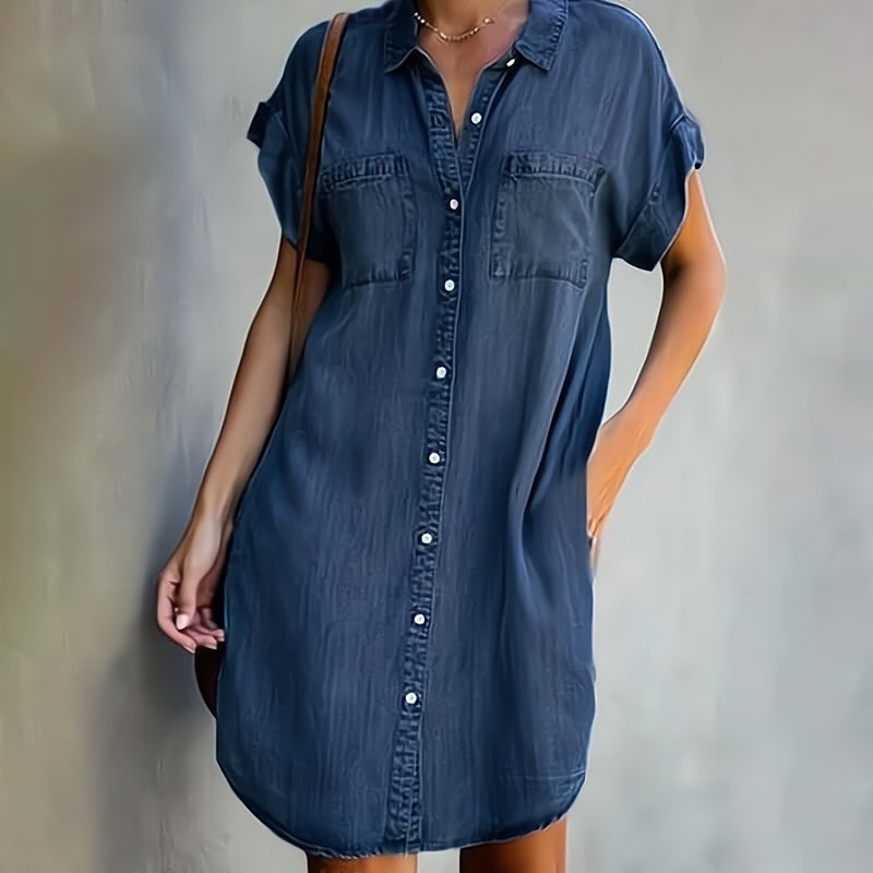 M&H | Button-Down Shirt Dress