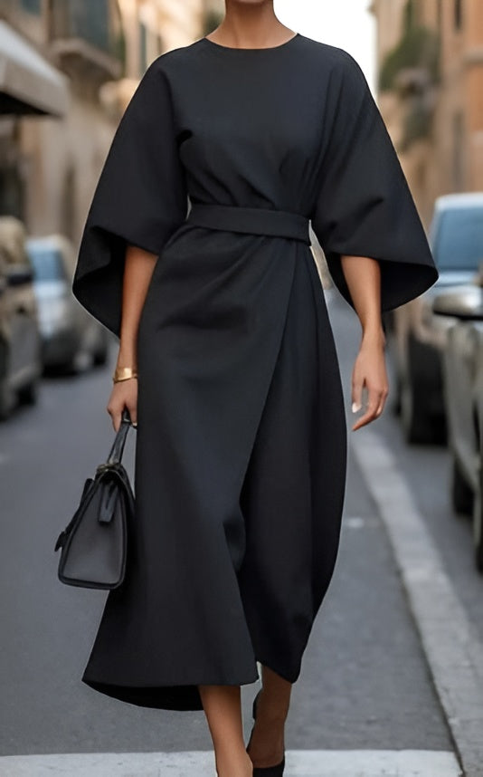 M&H | Belted Maxi Dress