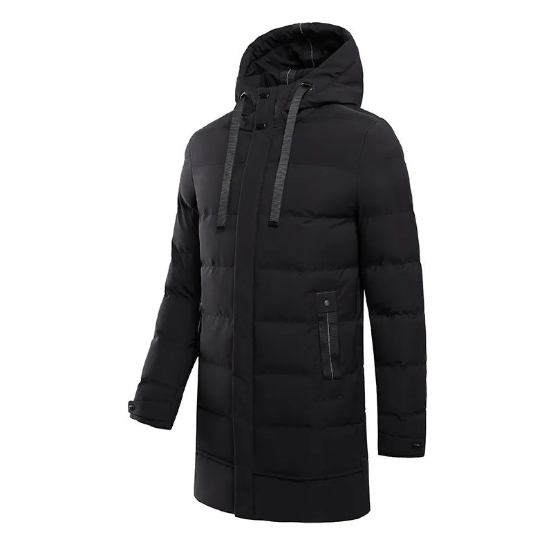 Elmont | Hooded Longline Puffer Jacket