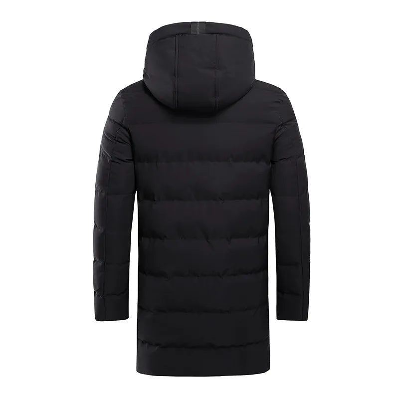 Elmont | Hooded Longline Puffer Jacket