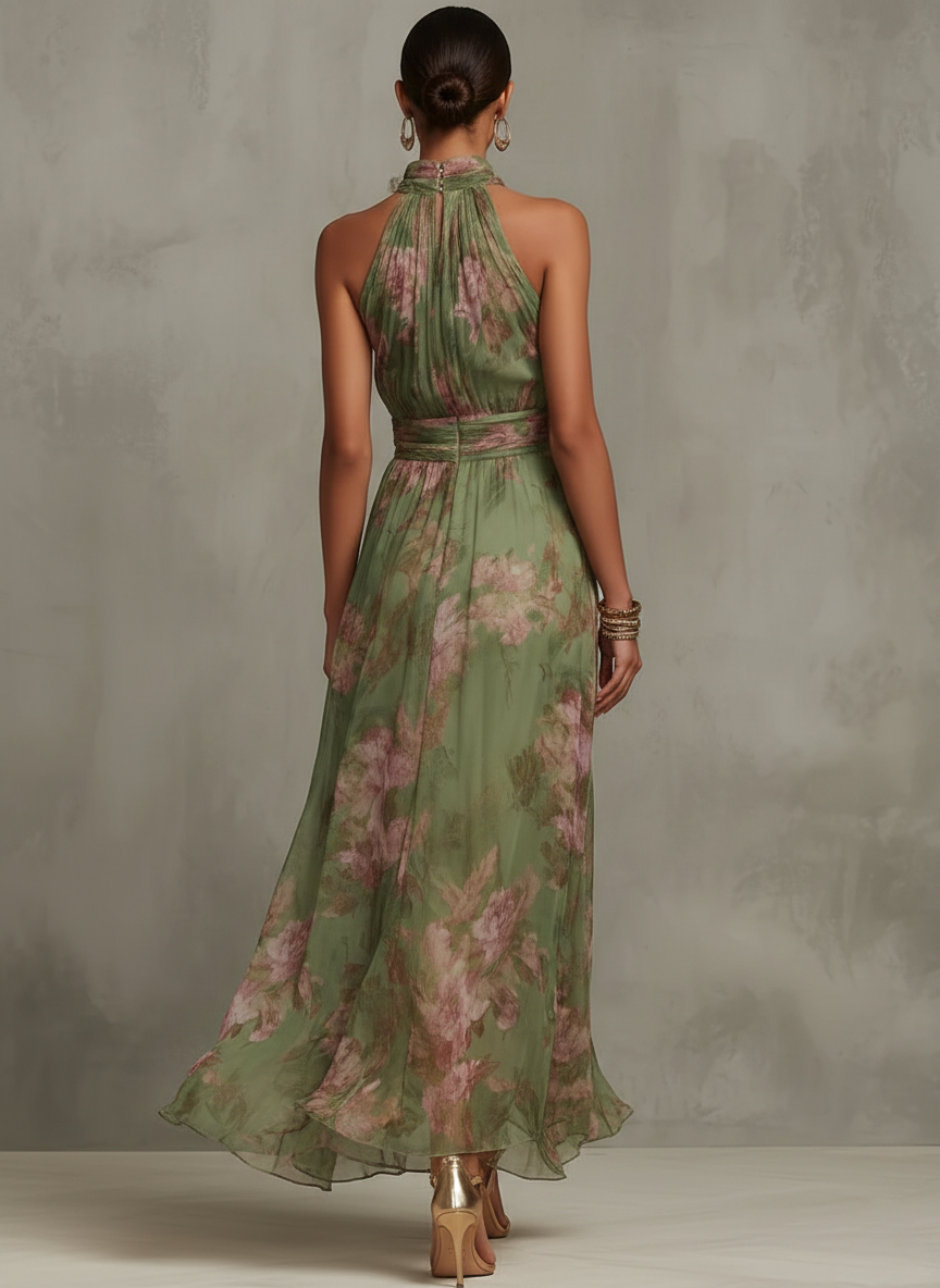 M&H | Halter Maxi Dress