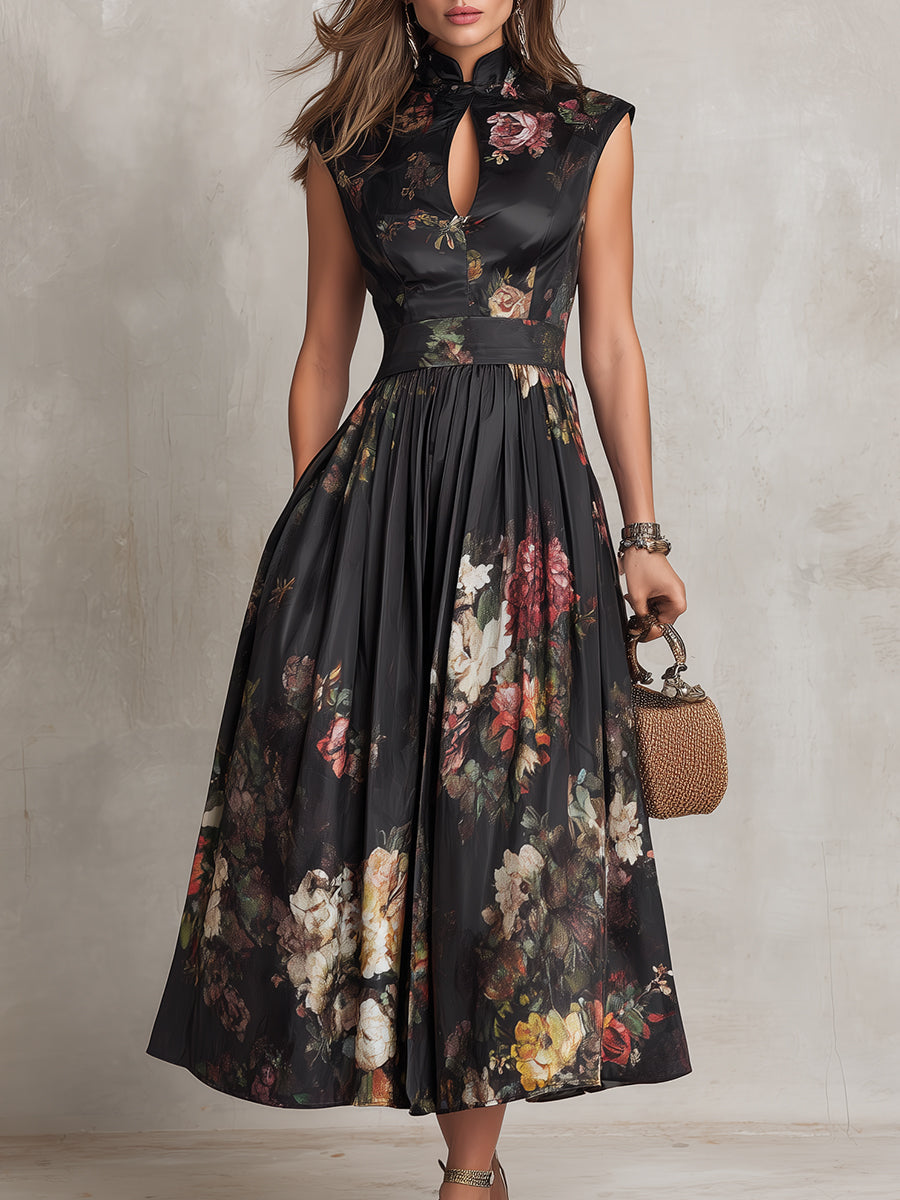 M&H | Pleated Midi Dress