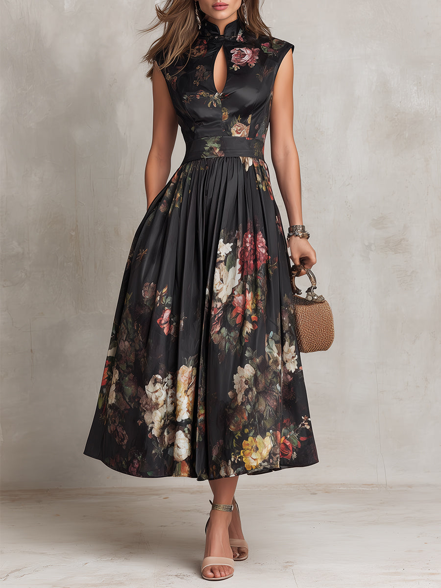 M&H | Pleated Midi Dress