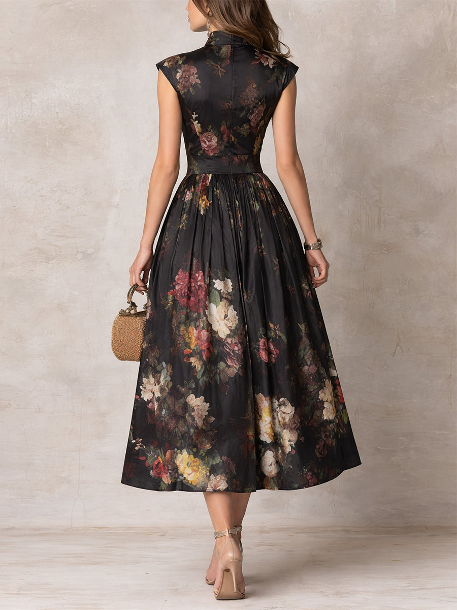 M&H | Pleated Midi Dress