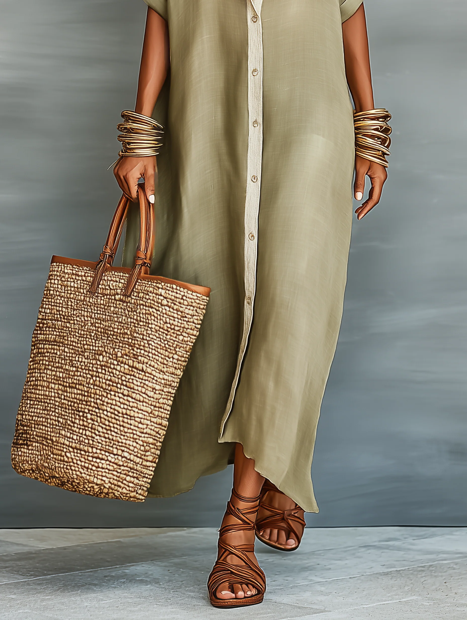 M&H | Maxi Dress Minimalist Style