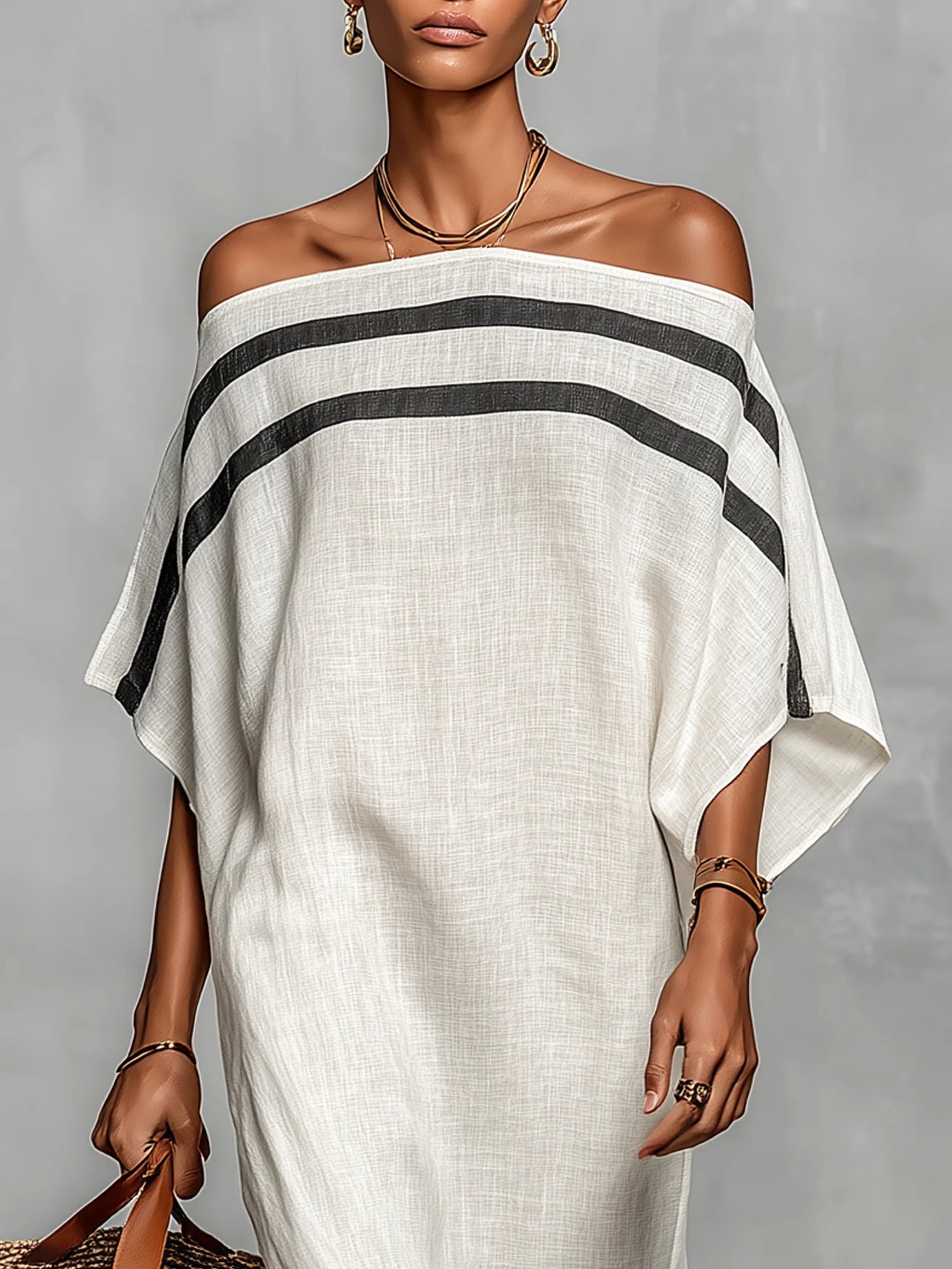 M&H | Off-Shoulder Maxi Dress