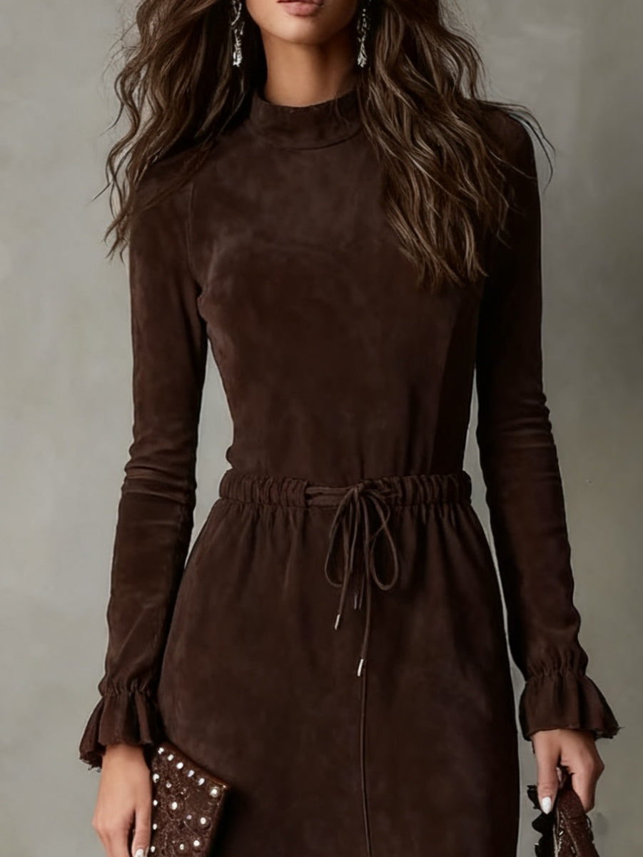 Elmont | Drawstring Midi Dress