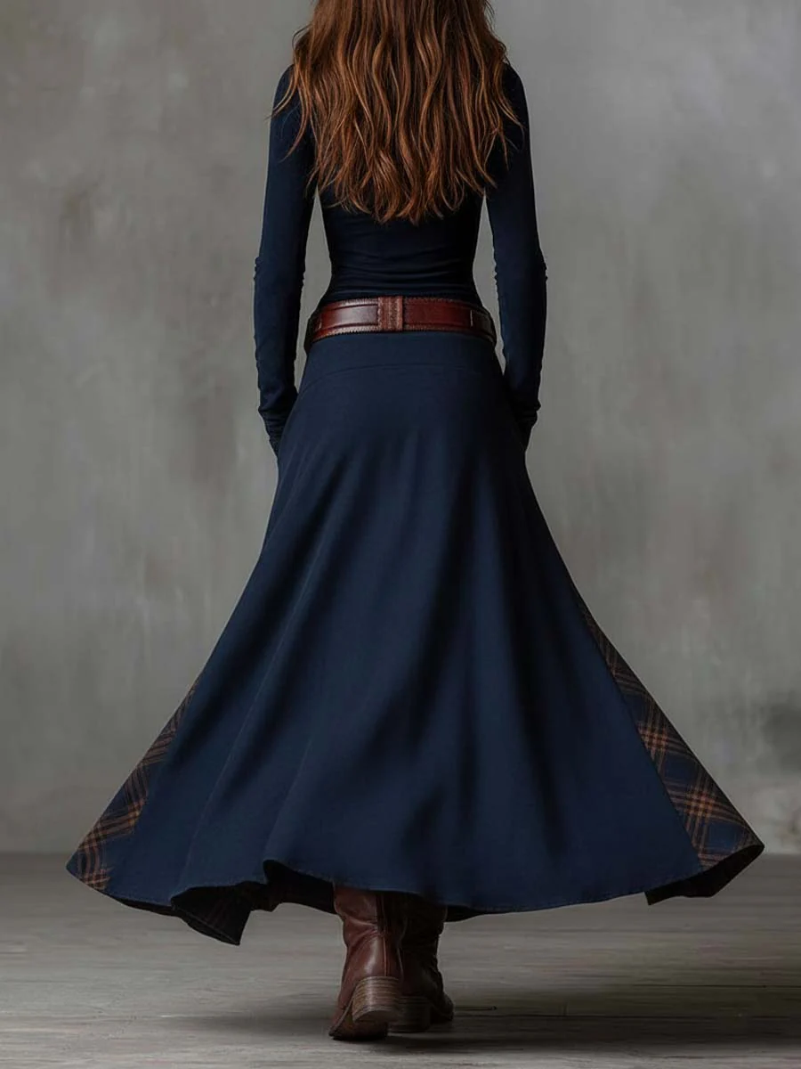 Elmont | Patchwork Maxi Dress
