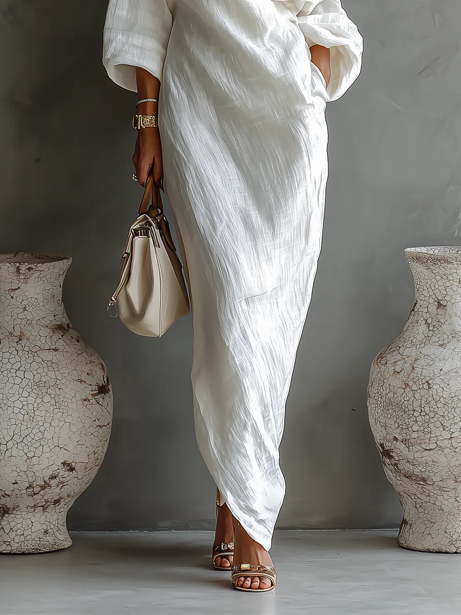 M&H | Off-Shoulder Maxi Dress